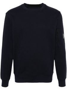 C.P. Company sweat Diagonal Raised en polaire - Bleu