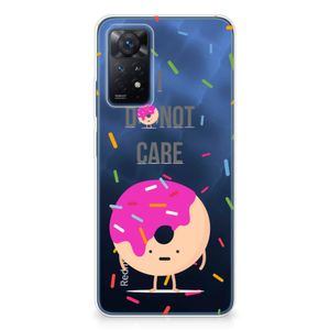 Xiaomi Redmi Note 11 Pro 5G Siliconen Case Donut Roze