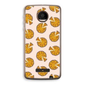 You Had Me At Pizza: Motorola Moto Z Force Transparant Hoesje