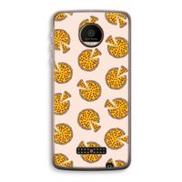 You Had Me At Pizza: Motorola Moto Z Force Transparant Hoesje