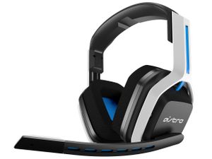 Astro A20 Draadloze Gaming Headset voor PS5, PS4, PC, Mac - Wit/Blauw