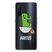 OnePlus Nord CE 5G Telefoonhoesje met Naam Cactus Poo