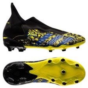adidas Predator Freak .3 Laceless FG/AG X-Men Wolverine - Geel/Blauw/Zwart Kinderen LIMITED EDITION