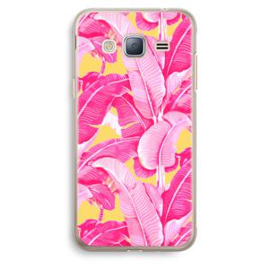 Pink Banana: Samsung Galaxy J3 (2016) Transparant Hoesje