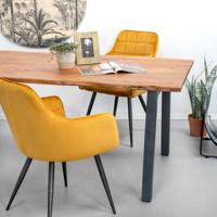 Sohome Industriele Boomstam Eettafel Judge - Massief acacia naturel - thumbnail