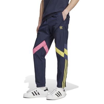 adidas Juventus Originals Track Trainingsbroek 2024-2025 Donkerblauw Geel Roze