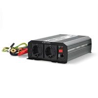 Nedis Omvormer Gemodificeerde Sinusgolf | Ingangsvoltage: 12 V DC | Apparaat stroomoutput: Type F (CEE 7/3) / USB-A | 1000 W | Piekvermogen: 2000 W