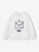 Meisjessweater met glitters Disney® Marie De Aristokatten ecru