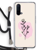 Roses are red: OnePlus Nord CE 5G Transparant Hoesje met koord