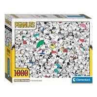 Clementoni Legpuzzel Impossible Snoopy, 1000st. - thumbnail