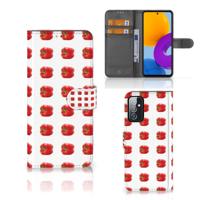 Samsung Galaxy M52 | Book Cover | Paprika Red
