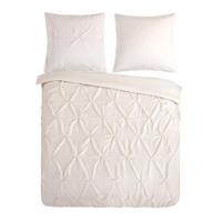 Dekbedovertrek Chesterfield Zand Luxe 200x200 Cm Anti Allergie & Anti Huisstofmijt Pure - Dekbed-Discounter.nl