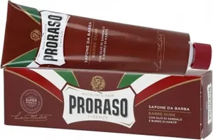 Proraso Shaving Soap in A Tube Coarse Beards Scheerzeep Mannen 150 ml