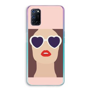 Red lips: Oppo A72 Transparant Hoesje