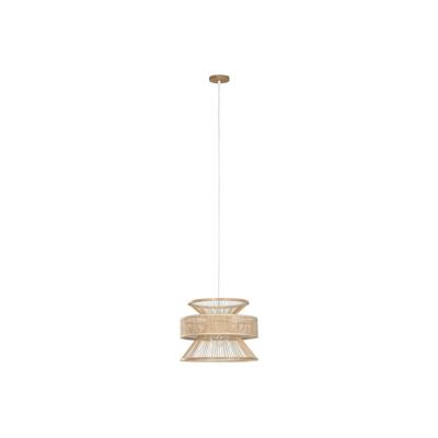 Plafondlamp Home ESPRIT Bruin Bamboe 50 W 40 x 40 x 30 cm