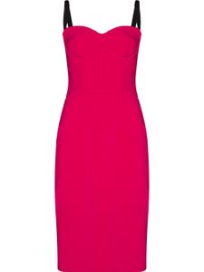Dolce & Gabbana robe-bustier mi-longue - Rose