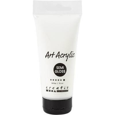 Creativ Company Pigment art acrylverf titanium wit, 75ml