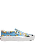 Vans baskets Skate Slip-On - Bleu - thumbnail