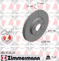 Remschijf COAT Z 285353420