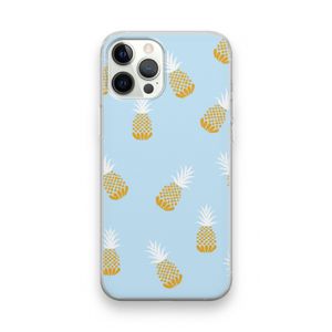 Ananasjes: iPhone 12 Pro Transparant Hoesje