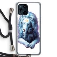 Child Of Light: Oppo Find X3 Transparant Hoesje met koord