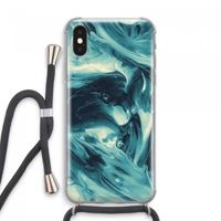Dreaming About Whales: iPhone XS Max Transparant Hoesje met koord