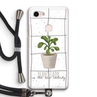 Kamerplant op vensterruit: Pixel 3 Transparant Hoesje met koord