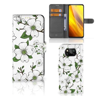 Xiaomi Poco X3 | Poco X3 Pro Hoesje Dogwood Flowers Xiaomi Poco X3 | Poco X3 Pro Hoesje Dogwood Flowers