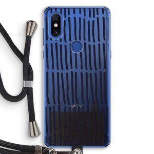 Moroccan stripes: Xiaomi Mi Mix 3 Transparant Hoesje met koord