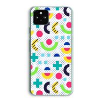 8-bit N°1: Google Pixel 5a 5G Transparant Hoesje