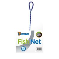 Superfish Aquarium Schepnetje 15cm - Ergonomisch Voor Veilig Vis & Vuil Verwijderen