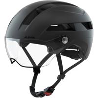 Olympic Sportswear Alpina sports urban helm soho visor 51-56 mat zwart