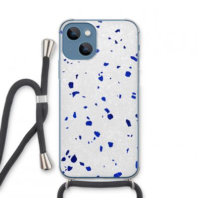 Terrazzo N°5: iPhone 13 mini Transparant Hoesje met koord