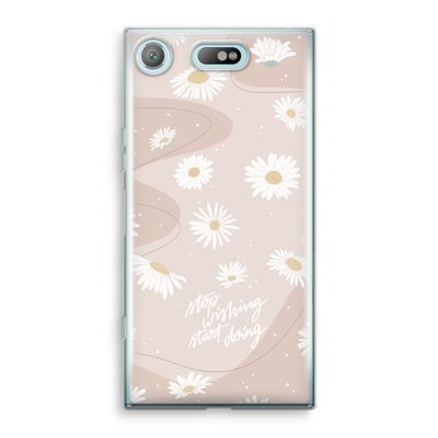 Daydreaming becomes reality: Sony Xperia XZ1 Compact Transparant Hoesje
