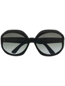 TOM FORD Eyewear lunettes de soleil à monture ronde - Noir
