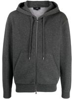 Dunhill hoodie zippé à manches longues - Gris