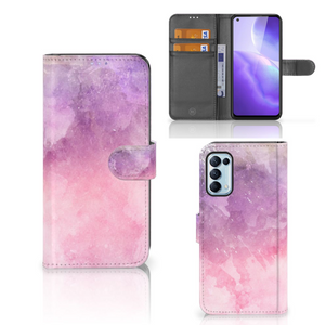 Hoesje OPPO Find X3 Lite Pink Purple Paint