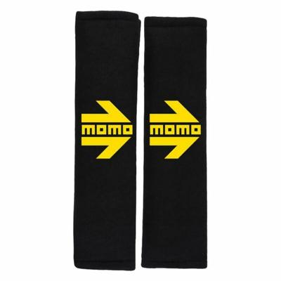 Kussentje voor veiligheidsgordel Momo SHP001B (2 uds) Zwart