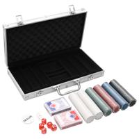 VidaXL 300-delige pokerset 4 g
