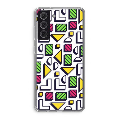 8-bit N°4: Samsung Galaxy S21 FE Transparant Hoesje
