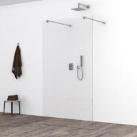 Wiesbaden Slim Inloopdouche 95x200 cm - Helder Glas met Nano Coating