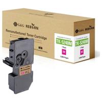 G&G Toner vervangt Kyocera TK-5240M Compatibel Magenta 3000 bladzijden Reborn remanufactured 21306