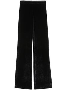 Jil Sander pantalon droit à taille haute - Noir