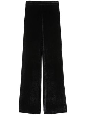Jil Sander pantalon droit à taille haute - Noir