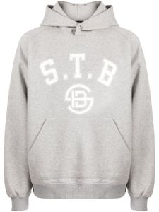 STUDIO TOMBOY hoodie à logo imprimé - Gris