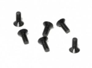 HPI - Flat head screw m3 x 8mm (6 pcs) (Z526)