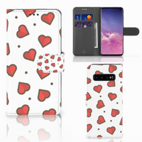 Samsung Galaxy S10 Telefoon Hoesje Hearts