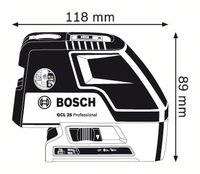 Bosch Professional GCL 25 + BS 150 P Puntlaser Zelfnivellerend, Incl. statief - thumbnail