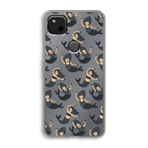 Zeemeermin: Google Pixel 4a Transparant Hoesje