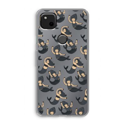 Zeemeermin: Google Pixel 4a Transparant Hoesje